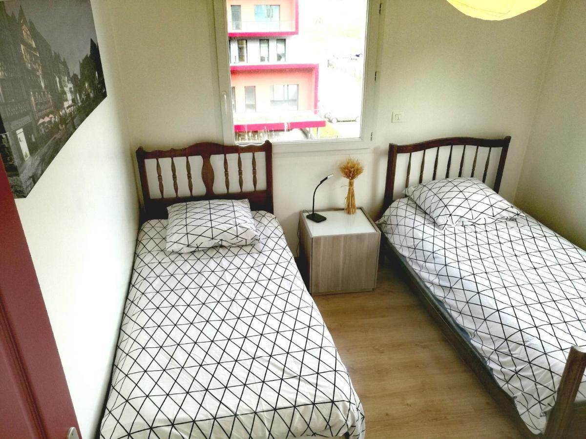 Grand Appartement Proche Chu Rouen Exterior foto