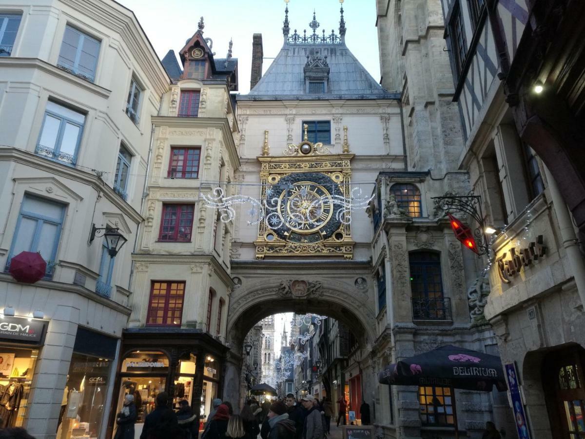 Grand Appartement Proche Chu Rouen Exterior foto